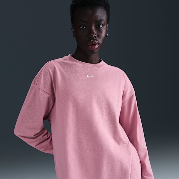 Light pink nike top best sale